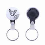 Cardigan Welsh Corgi - keychain with a dog portrait, pendant with the brand's own Art-Dog graphics