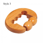 Rahustav puidust massaažirulliga p&auml;&auml;stik keha leevendav teraapia valu t&ouml;&ouml;riist Lihas