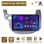 Android Carplay autoraadio Honda Fit Jazz 2007-2013 jaoks Multimeediam&auml;ngija Peaseade Stereo GPS Navigatsioon BT WIFI 2+32GB 1+16GB,LHD