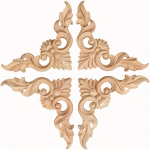 4 t&uuml;kki t&uuml;hjad puidust sisekujundused, v&auml;ikesed puidust nurgad, lillede nikerdamine, peeglite kaunistused kapid seinad kapid isetegemise kunstiprojektid