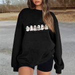 Naiste s&uuml;gistalvised topid Naiste pikkade varrukatega dressipluus vabaaja kaelusega Polloveri fliistopid L sinine