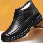 Meeste s&uuml;gisesed ehtsast nahast karusnahaga saapad Talvised Meeste Moodsad poolsaapad &Auml;ri vabaaja Meeste lumesaapad T&ouml;&ouml;kingad 35