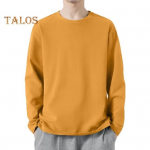 Meeste sportlik vaba puhtav&auml;rviline &uuml;mmargune kaelus kiiresti kuivav pluss suurus keskmise pikkusega pikkade varrukatega koduriided J&otilde;usaali jooksukorvpalli T-s&auml;rk L sinine