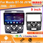 Mazda BT-50 J97M jaoks 2006&ndash;2011 Android autoraadio 5G wifi GPS multimeedia videopleier auto heli stereopleieri navigeerimine 8 core 4GB+64GB