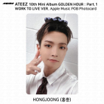 ATEEZ Golden Hour Part.1 Work To Live Ver Apple Music POB Photocard Seonghwa san Jongho