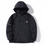 Meeste ja naiste suusajope lumelaua lumemantel veekindel tuulekindel isoleeritud talvine m&auml;gi v&auml;limine spordikapuutsiga soojad suusajoped taskutega XS must