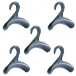 5 tk kotiriide multifunktsionaalne k&auml;ekoti riidepuu kaarekujuline sall m&uuml;tsirihma hoidja kodu riidekapi jaoks hall