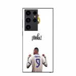 Coque Maniacase pour Samsung Galaxy s23 ultra Kylian Mbappe Real Madrid 9 Hola