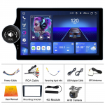 10.1 tolline Android Topelt 2 DIN Autoraadio Stereo Multimeediapleier GPS Navigatsioon Wifi EL-Kaardid USB DVR-Kaamera-AHD Carplay Heli 8-core 2GB+32GB