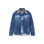 Levis pestud teksajakk &uuml;he n&ouml;&ouml;pidega kraega Meeste jakid Sinine A5782-0007 S