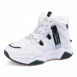 Talvised naiste saapad 2024 Uus moodne n&ouml;&ouml;riga spordijalatsid Korea naiste k&otilde;rged, soojad puuvillased vabaajajalatsid 35