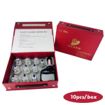 Vaakumkuppude komplektid iminappadega Massaažikupude eemaldamine Tselluliidivastased kuputamiskomplektid F&uuml;&uuml;siline teraapia N&otilde;elravi kuputamine 10pcs