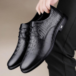 Meeste kvaliteetsest nahast &auml;rikingad Klassikalised Itaalia vabaajakleidikingad Meeste elegantsed kontorikingad Oxfordi suures suuruses kingad 38 must