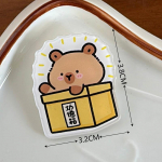 Armas Loominguline Kapibara Pross Multikas Akr&uuml;&uuml;lm&auml;rk Riided Kott Ehted N&otilde;elad M&auml;rgid Dekoratsioon Aksessuaarid V&auml;ikesed Kingitused as the picture