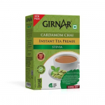 Girnar Instant Cardamom Chai eelsegu Steviaga &ndash; 10 kotikest, 100 grammi