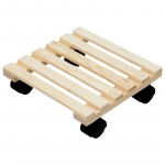 Rullikutega taimealus Rullitav taimealus P&ouml;&ouml;rleva rattaga istutusmasina alus Sise- ja v&auml;listingimustesse Puidust taimealus