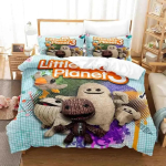 Sackboy Little Big Planet Voodipesukomplekt &Uuml;heinimese Twin T&auml;ism&otilde;&otilde;dus Queen King Suurusega Voodikomplekt T&auml;iskasvanu Laste Magamistoa Tekikoti Komplektid Anime Voodi AU Single 140x210cm