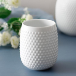 Valge keraamiline vannitoakomplekt Pesukomplekt Tualett-tarbed Aksessuaarid Vannitoa 5-osaline komplekt Lotion Pudel Suutops Seebin&otilde;u WC-hari