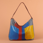Ehtne Nahk Naiste Baotou Kiht Lehma Nahk V&auml;rviline Patchwork K&auml;sit&ouml;&ouml;na Valmistatud Kott Retro Isikup&auml;rane Crossbody &Otilde;lakott mitmev&auml;rviline