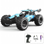 Kaugjuhtimispuldiga auto, universaalne kaugjuhtimispuldiga veoauto poistele, 1:18, 15KM/H, 2,4 GHZ, laetav, kiiruss&otilde;bralik, vastupidav, Rc-autod j&otilde;uludeks 63 sinine