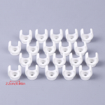 20 tk 20 mm PVC veetoru klambrid klambrid, mis sobivad 0,5-/0,79-tollistele telerialustele torude vooliku riidepuu tugi Pex torudele A2