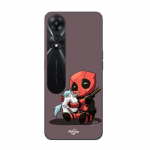 Coque pour Oppo A78 5G B&eacute;b&eacute; Deadpool avec Licorne Maniacase