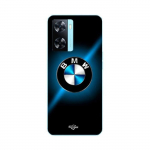 Coque pour Oppo A57 4G Logo BMW noir et bleu brillant Maniacase