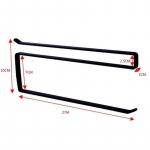 Paberirulli hoidik k&auml;ter&auml;tikuivati ​​kleepuva kile hoiustamisrest Vannituba, mulgustamiseta hoiustamisrest Rippriiul K&ouml;&ouml;gir&auml;tikutarvikud