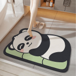 Cartoon vannitoa imav p&otilde;randamatt loomade r&auml;nivetika muda libisemiskindel matt WC kulumiskindel kiiresti kuivav vaip sissep&auml;&auml;su veranda matt 400MMx600MM