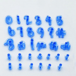 T&auml;hestiku number T&auml;ht kooki vormi reljeefvorm 3D k&uuml;psise k&uuml;psise tempel reljeefne l&otilde;ikur kook Fondant meisterdamise vormis k&uuml;psetamise tarvikud