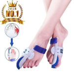 Kemei Oignon Correcteur Kit hallux valgus Soulagement de la douleur Oignon Attelle Protector s&eacute;parateurs d'orteils Entretoise