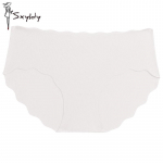 &Otilde;mblusteta j&auml;&auml;siidist alusp&uuml;ksid naistele Kvaliteetsed volangidega Min-t&otilde;usvad alusp&uuml;ksid T&uuml;drukutele Pehmed p&uuml;ksid Naiste Aluspesu M valge