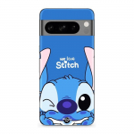 Coque - MANIACASE - Google Pixel 8a Pro - Silicone - Souple - Motif Stitch Cute Ohana