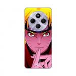 Coque - Maniacase - Xiaomi Redmi 14C - Noir - Souple - Naruto