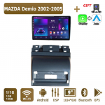 Android Carplay Autoraadio MAZDA Demio 2002-2005 jaoks Multimeediapleier Peak Unit Stereo GPS-navigatsioon BT WIFI 4+64GB 1+16GB