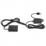 NPW235 n&auml;iv aku alalisvoolu&uuml;henduse toiteadapter USB-draivi kaabliga Fujifilm XT4 GFX100S jaoks