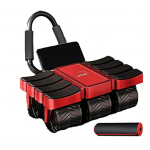 K&otilde;hurulli ratas koos automaatse tagasil&ouml;&ouml;giga k&uuml;&uuml;narnuki toega meeste naiste p&otilde;hitreening punane