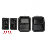 V&auml;lis- ja siseukse k&auml;epidemed Komplekt Esimene Vasak Parem 55176476AC Asendus Jeep Wrangler YJ jaoks