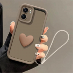 Motorola Edge 50 Fusion Moto G75 G55 G35 G85 G84 G22 G14 G04 G54 telefoni&uuml;mbris armastuss&uuml;dame k&auml;eahela kattega kaelapaelaga For Edge50Fusion