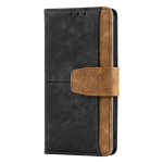 Nokia G42 C110 6.2 7.2 C02 G11 Plus C32 C31 G60 C21 Plus G21/G11 C10/C20 X10/X20 nahk&uuml;mbris, p&otilde;rutuskindel klapiga kate for Nokia G42 must