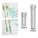 200 Pieces Floral Water Tubes Holders 1.8 cm Diameter Flower Arrangement for Decoration