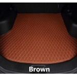 Car trunk mat for MAZDA CX-3 2018 cargo liner carpet interior accessories cover
