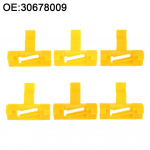 6 tk Volvo S60 XC70 V70 auto k&uuml;lgmise esiklaasi vormimine dekoratiivliist esiklaasi trimmi Par D6H9 A-6pcs