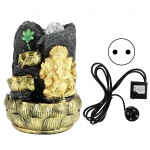 Lauaveepurskkaev Ganesha Elevant Kuju Buddha Kaunistus Kodu Kaunistus Valguspalliga