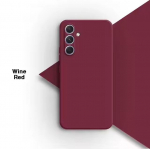 Samsung Galaxy S25 S24Plus &uuml;mbrisele vedel silikoonist telefoni&uuml;mbris Samsung Galaxy S23 S22 Ultra S24 FE Plus A55 A54 pehmele &uuml;mbrisele S22