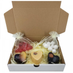 Coffret Savon - C&oelig;ur - 10 perles de Bain Passion - 10 boules effervescentes Coco
