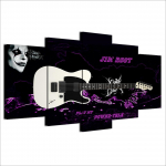 HD prinditud 5-osaline l&otilde;uendikunst jim root kitarri plakat maalib seinapilte elutoa sisekujunduseks kaasaegne 20x35cm*2 20x45cm*2 20x55cm*1