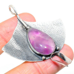 Sage Amethyst Handmade 925 Sterling Silver Jewelry Pendant 2.56 p0d51
