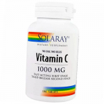 Kahefaasilise vabanemisega C-vitamiin, Two Stage Time Release Vitamin C 1000, Solaray 100 tabletti (36411071) 100tab