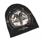 Saatanlik Baphomet Saatan Kurat Okultism Maagia Deemon Kits Gooti M&uuml;ts Tr&uuml;kiga Punk Hip hop Rock S&uuml;gis Talv Unisex Mehed Naised x1